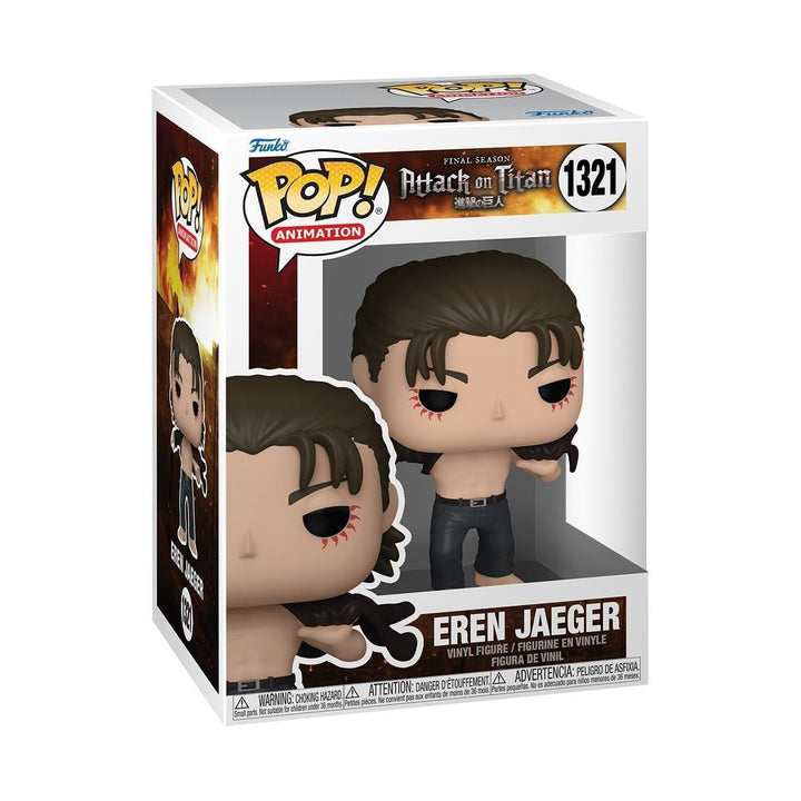 Funko Pop! Animation: AOT - Eren Jaeger Jeager - Attack On Titan - Vinyl-Sammelfigur - Geschenkidee