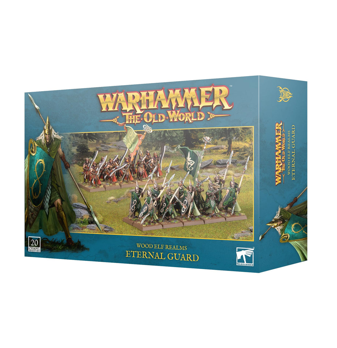 Warhammer The Old World - Wood Elf Realms - Eternal Guard (20 Figuren)