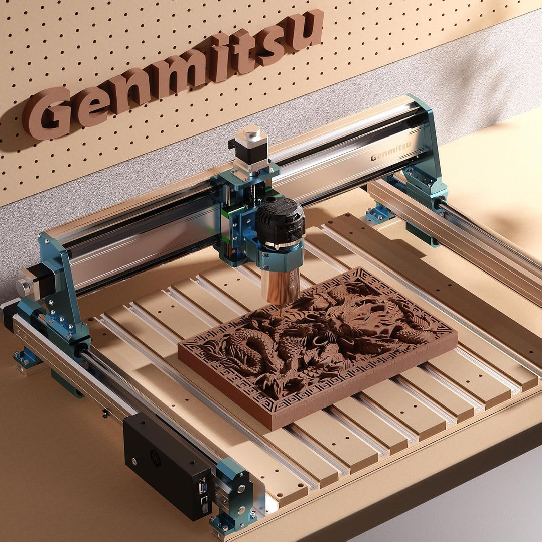 Genmitsu XZ-Achsen-Erweiterungskit für 4040-PRO/4040-PRO MAX CNC-Fräsmaschine, mit linearem Schienen
