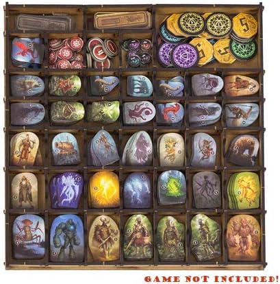 docsmagic.de Organizer Insert for Gloomhaven Box - Einsatz, Gloomhaven