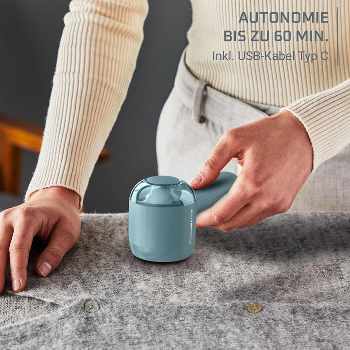 Rowenta Easy Care wiederaufladbarer Fusselentferner, Edelstahlgitter für perfekte Ergebnisse, 60 Min