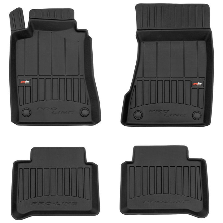 MOTOS Gummimatten Auto Fussmatte passend für Mercedes-Benz E-Klasse W211 2002-2009 Limousine, passt