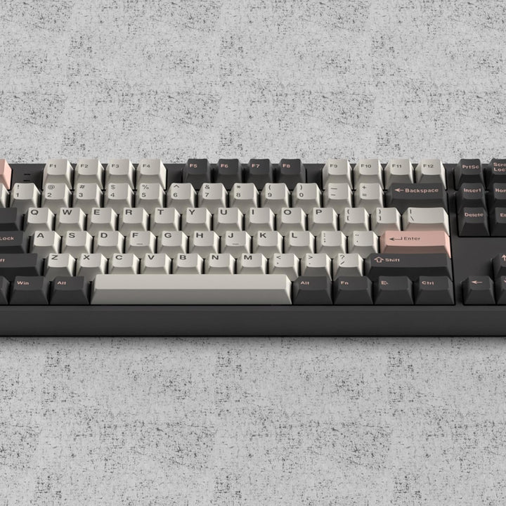 SOLIDEE Cherry Profil PBT Keycaps Set mit 156 Tasten,Custom Tastenkappen für mechanische Gaming Tast