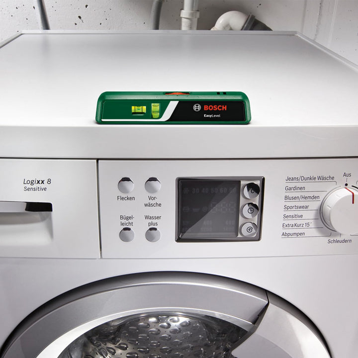 Bosch Home and Garden Bosch Laser-Wasserwaage EasyLevel mit Wandhalterung (Laserlinie zur flexiblen