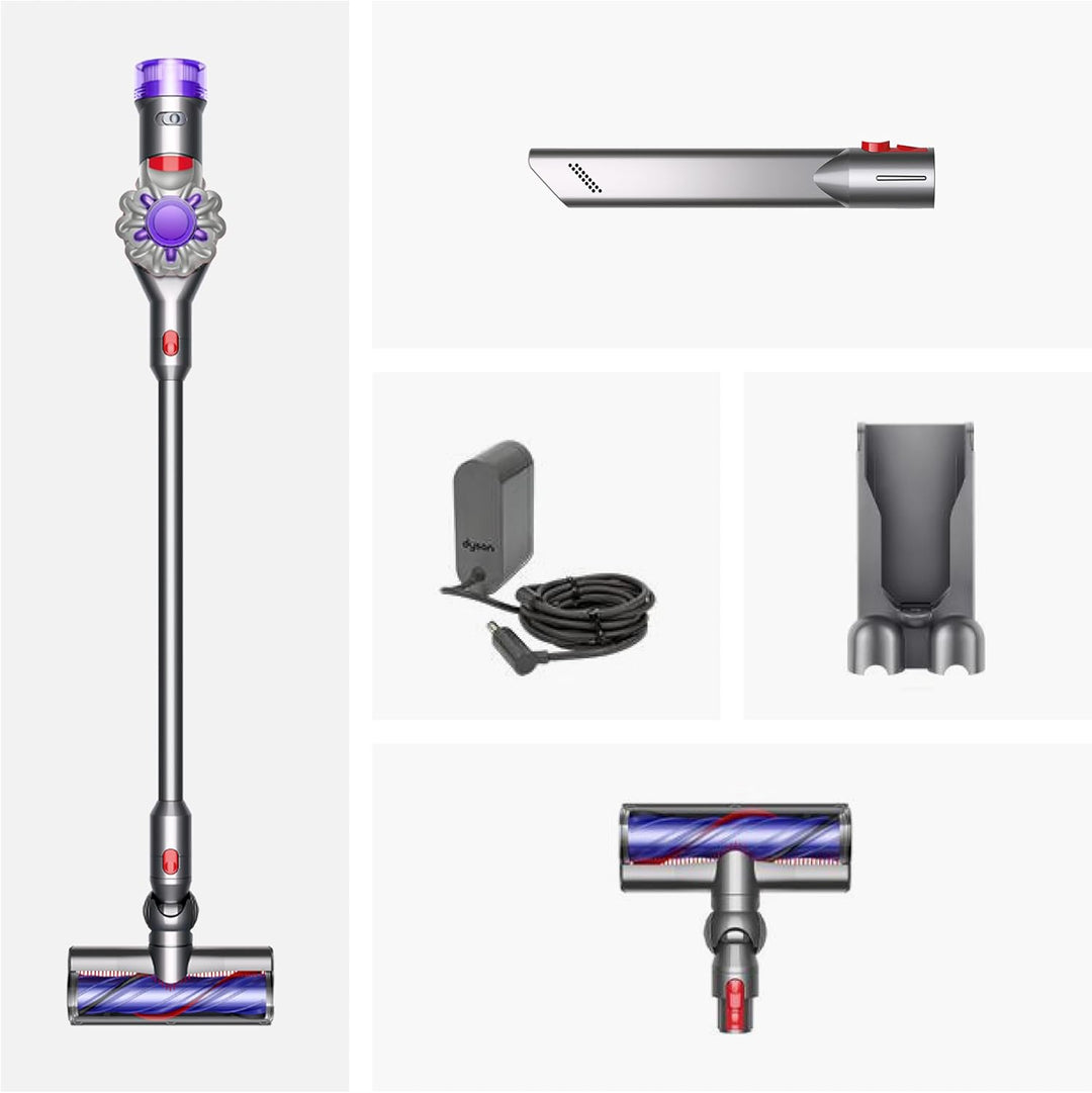 Dyson V8 Origin Kabelloser Staubsauger 2026, 130 AW, bis zu 40 Min Laufzeit, Motorbar mit Haarentwir
