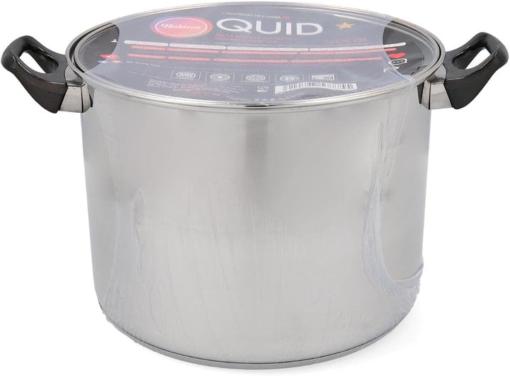 Quid 6024012 OLLA 26X20CM  INOX Kochtopf 26 x 20 cm Edelstahl Habitat QD, bunt
