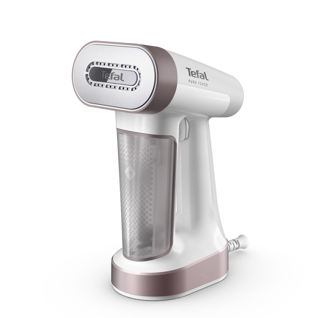 Tefal Pure Force 2-in-1 Dampfbürste, vertikal Dampfen, horizontal Bügeln, 12 Min. ununterbrochenen D