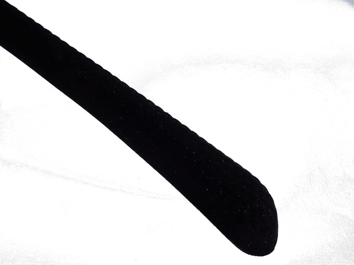 Samt Kleiderbügel für Blusen & Oberteile, 42 cm, schwarz, 15 Stück