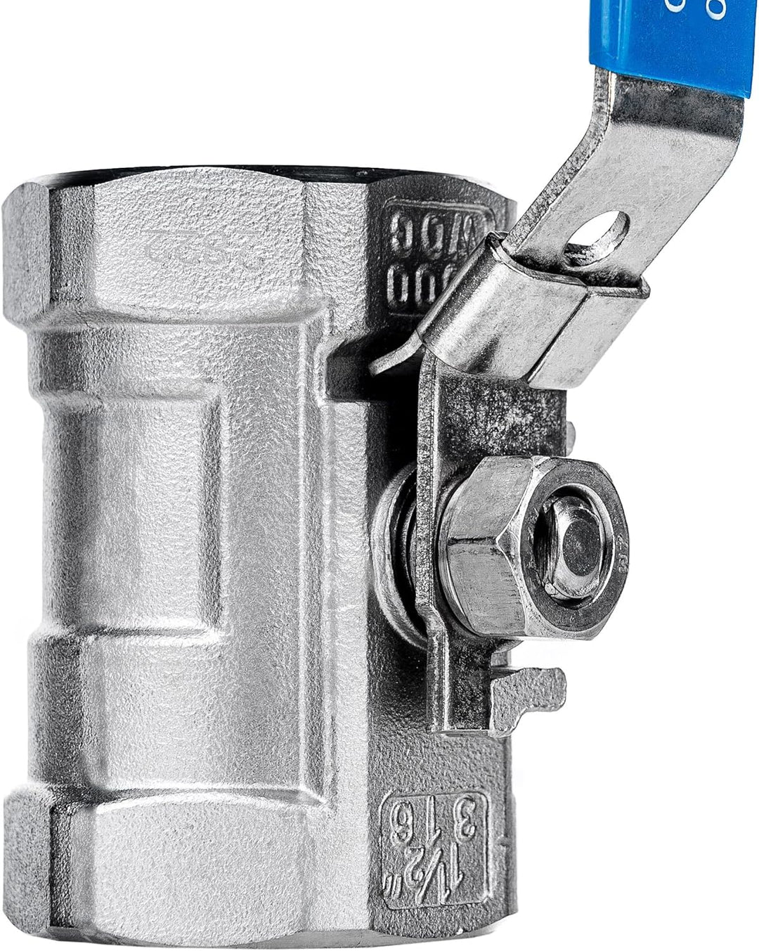 FSA Kugelhahn Edelstahl 316 1 1/2" 1-Teilig 2-Wege
