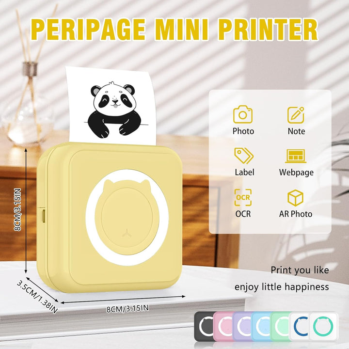 mini drucker für smartphone, fotodrucker für smartphone, mini drucker aufkleber, Bluetooth tragbarer