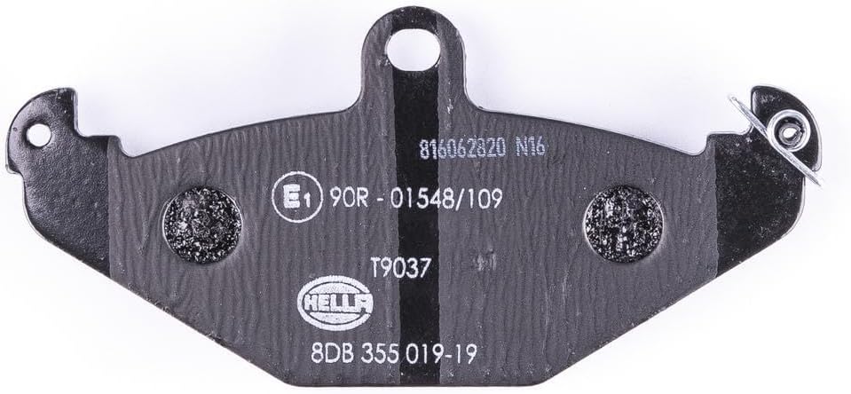 HELLA PAGID 8DB 355 019-191 Bremsbelagsatz - T9037 - Dicke/Stärke: 15mm - Bremssystem: Brembo - nich