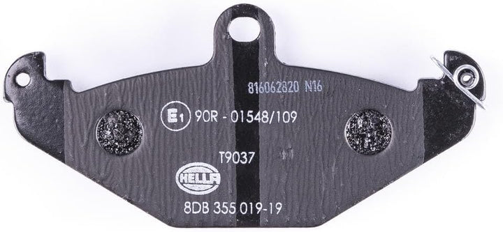 HELLA PAGID 8DB 355 019-191 Bremsbelagsatz - T9037 - Dicke/Stärke: 15mm - Bremssystem: Brembo - nich