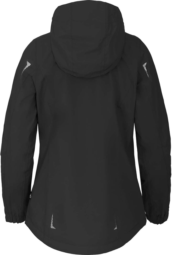Bergson Damen Regenjacke HELLI - Wanderjacke - Fahrradjacke - Outdoorjacke - wasserdicht - winddicht