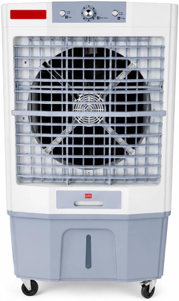 UniversalBlue Industrielles Verdampferklimagerät, 140 l, 16.000 m³/h, 750 W, Tank 140 l, motorisiert