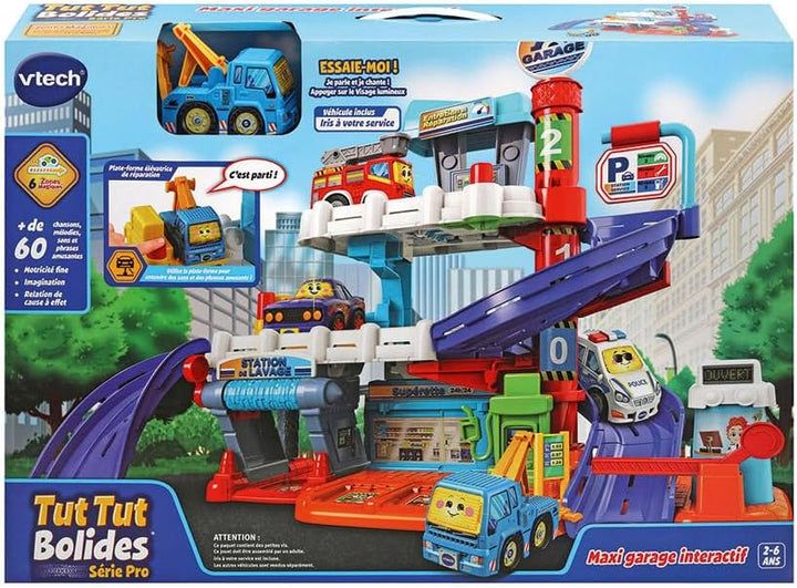 VTech - TUT TUT TUT Flitzer Auto Garage, 556605, Mehrfarbig,