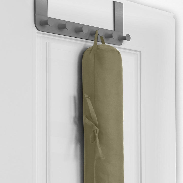 Beautissu Viento Zugluftstopper 120cm - Türluftstopper Haustür Kältestopper für Türen & Fenster - Du