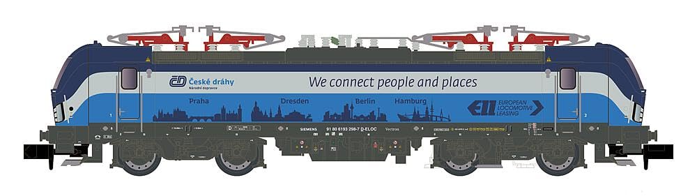 81223557 - E-Lok BR 193 Vectron ELL/CD, Ep.VI - Spurweite N
