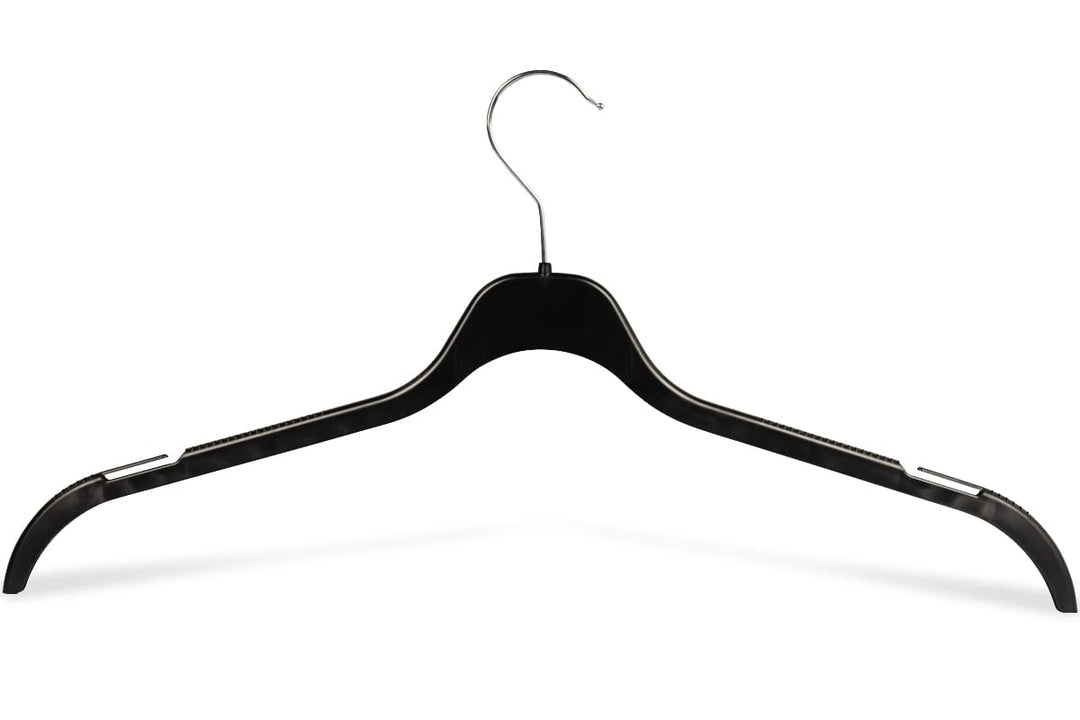 50 Stück Kleiderbügel Blusenbügel 47 cm hochwertigem Kunststoff | Hemdenbügel | 360° drehbarer Haken