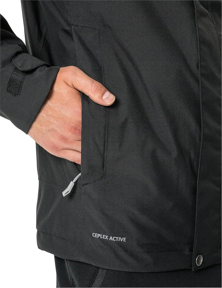 VAUDE Herren Rosemoor Padded Jacke Isolationsjacke Kunstfaserjacke 3XL Schwarz, 3XL Schwarz
