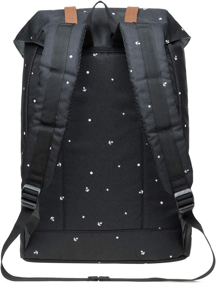 KAUKKO Rucksack Klein Damen Herren Schön und Praktisch Daypack für Schule, Uni, Beruf mit 10" Laptop