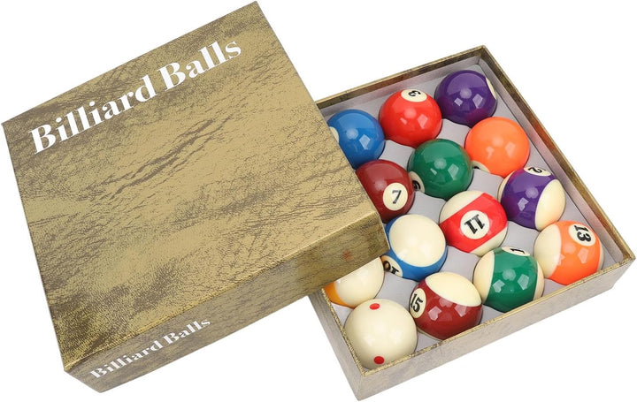 Billardkugeln Set, 16 Stück Billiard Kugel Set 5,72 cm/2,25 Zoll Billardkugel Harz Billiardtisch Bäl