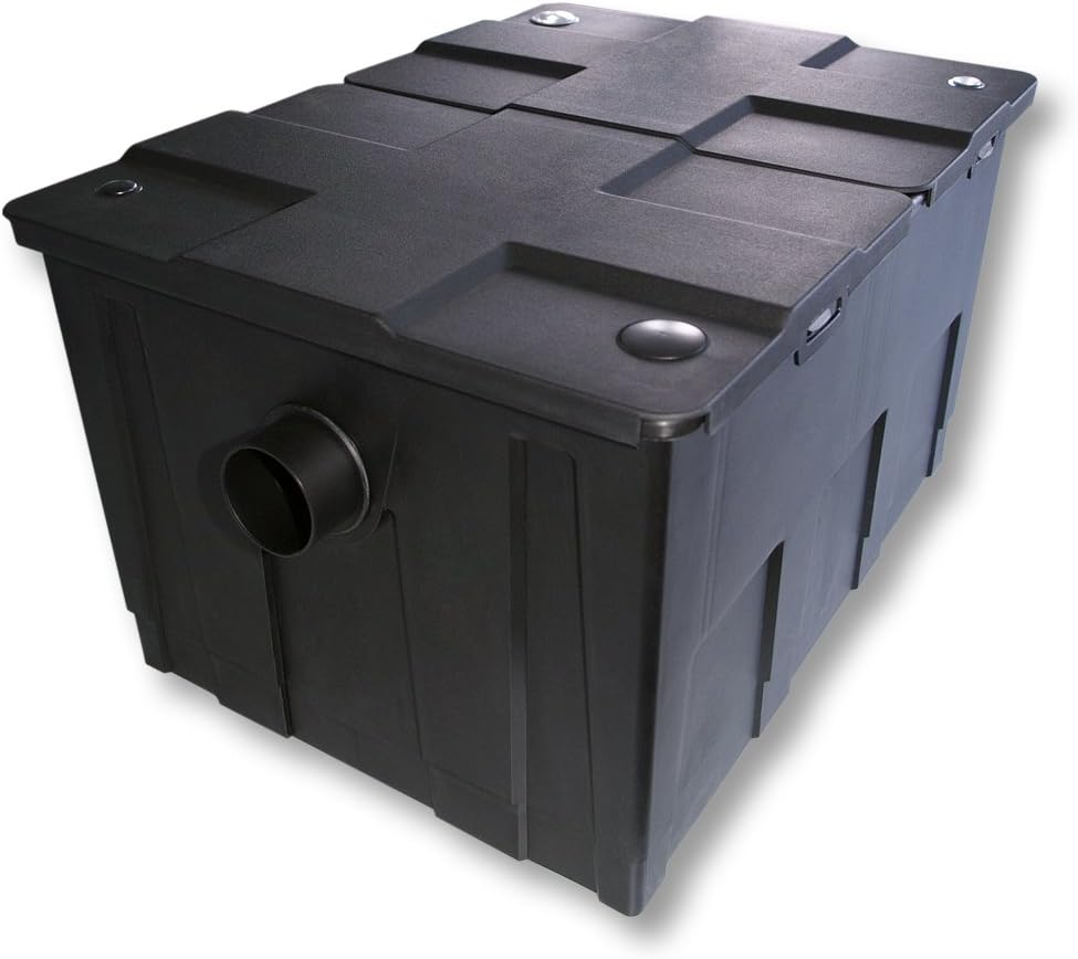 SunSun Komplettset: CBF-550 Teichfilter bis 60000 L, CTF-12000 Teichpumpe 12000l/h 100W, CUV-218 Tei