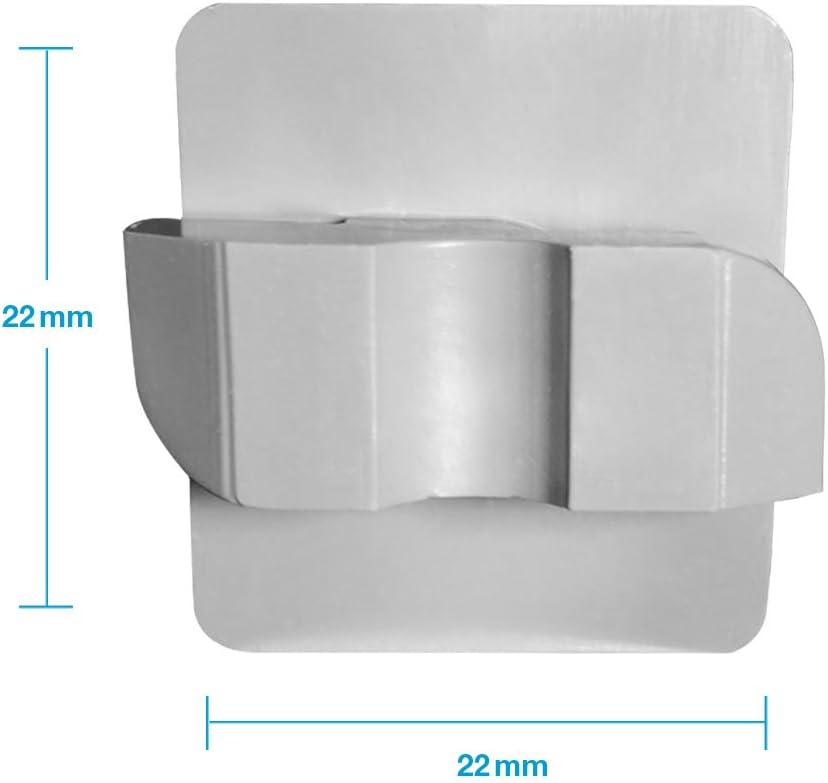 Grevinga Netzhaken in grau 50er Set