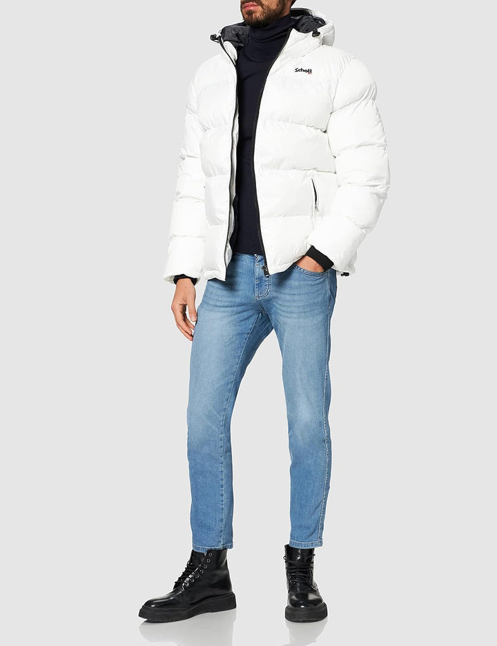 Schott NYC Unisex Idaho2 Jacke XS Weiss, XS Weiss