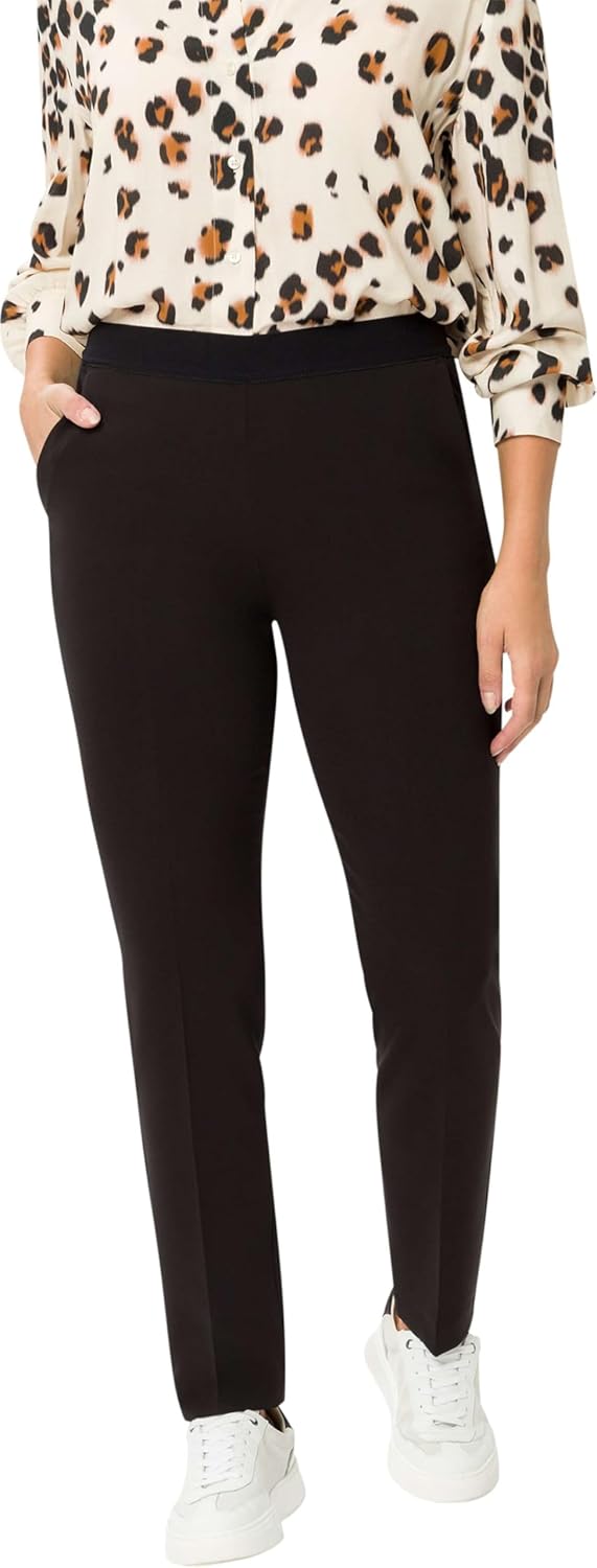Raphaela by Brax Damen Style Liv Rundum Schlupf Easy Care Super Slim Hose 23 Schwarz, 23 Schwarz