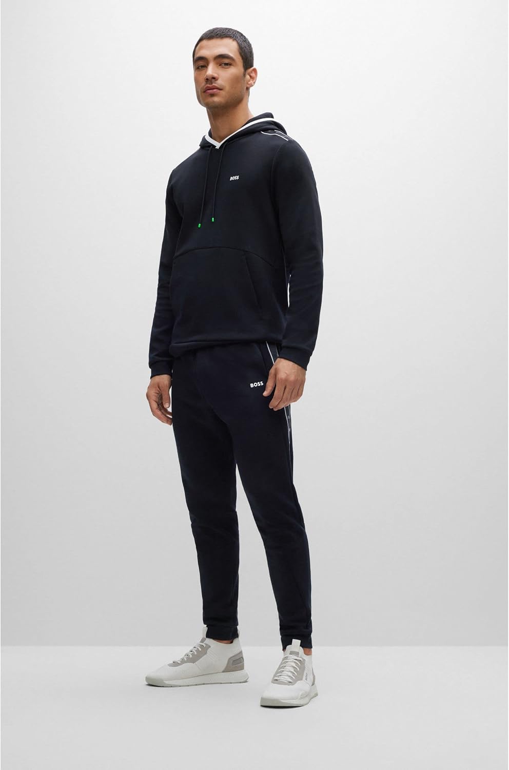 BOSS Herren Jersey L Dark Blue, L Dark Blue