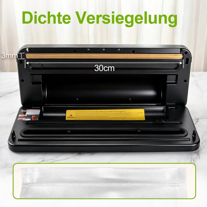 Vakuumiergerät für Lebensmittel, Automatisch Trocken- / Feucht Vakuumierer, Vacuum Sealer Machine mi