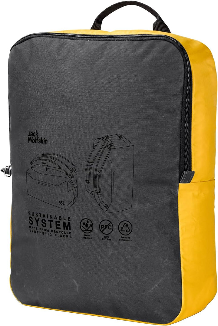 Jack Wolfskin TRAVELTOPIA Duffle 65 Reisetasche Einheitsgrösse Phantom, Einheitsgrösse Phantom