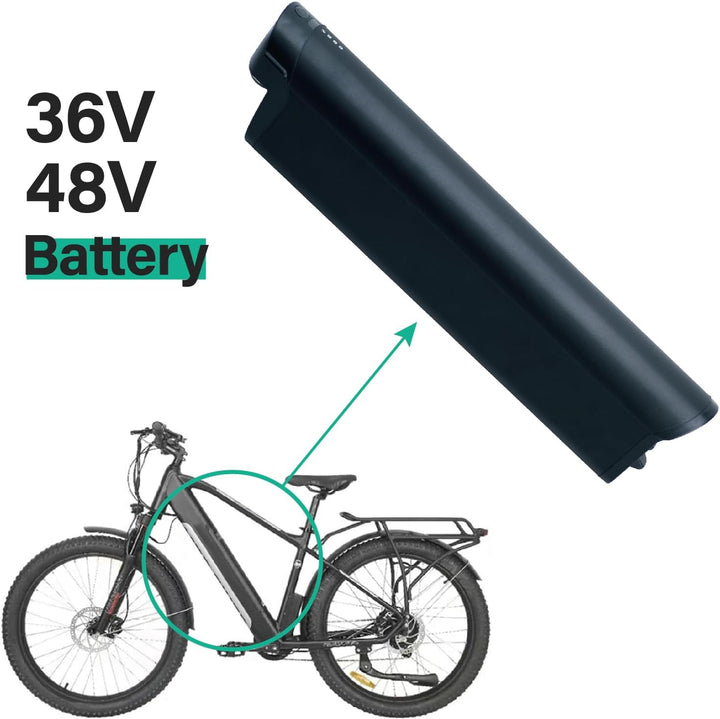 Ersatz für Zündapp Reention EEL Pro Batterien für 48V 250W/350W/500W/750W Motoren 48V 15Ah 720Wh E-B