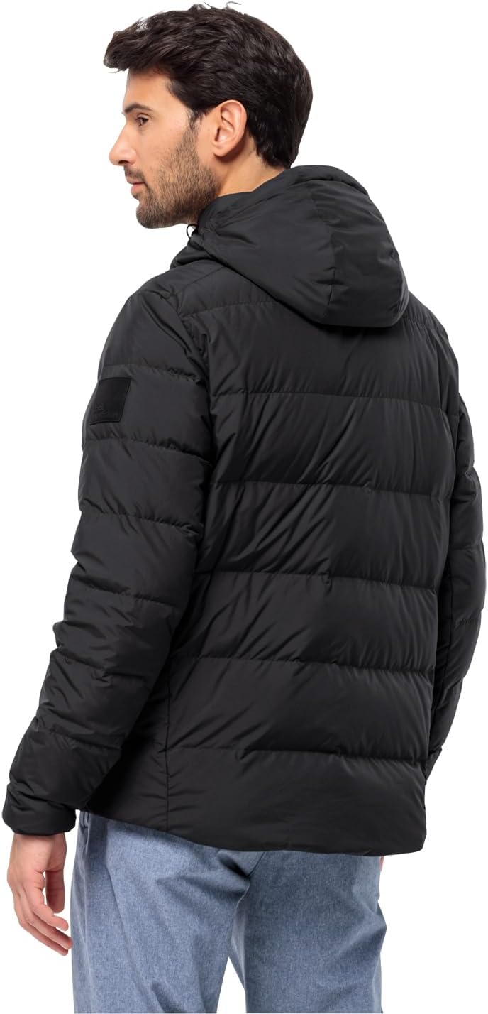 Jack Wolfskin Herren Colonius Jkt M Daunenjacke S Schwarz, S Schwarz