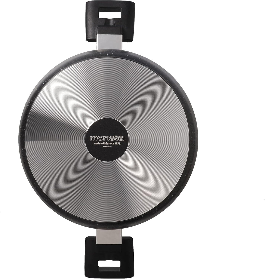Moneta Etnea Kochtopf 24 cm, Aluminum, Schwarz Standard 24cm, Standard 24cm