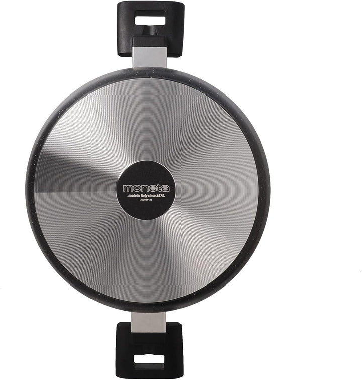 Moneta Etnea Kochtopf 24 cm, Aluminum, Schwarz Standard 24cm, Standard 24cm