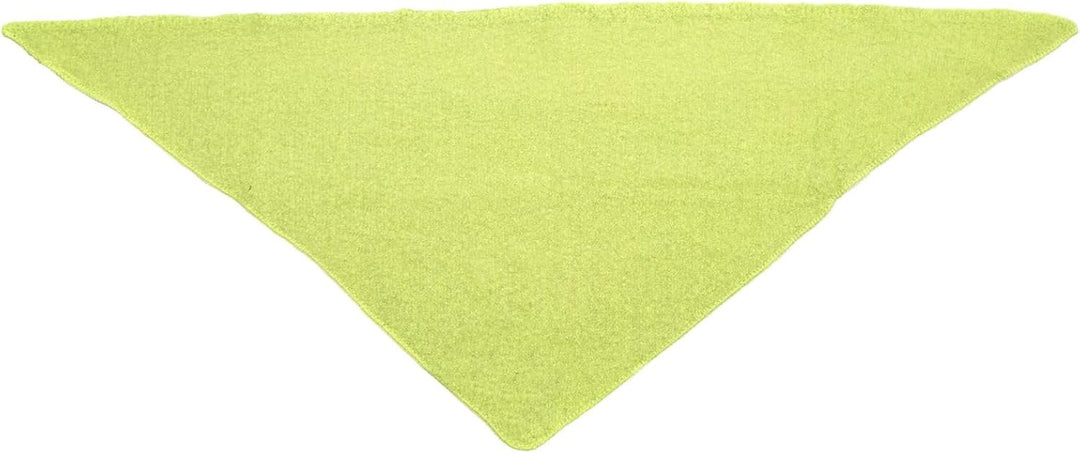 Faera XXL Dreieckstuch Bouclé elastisch weiches cozy Material Einheitsgrösse Neongelb, Einheitsgröss