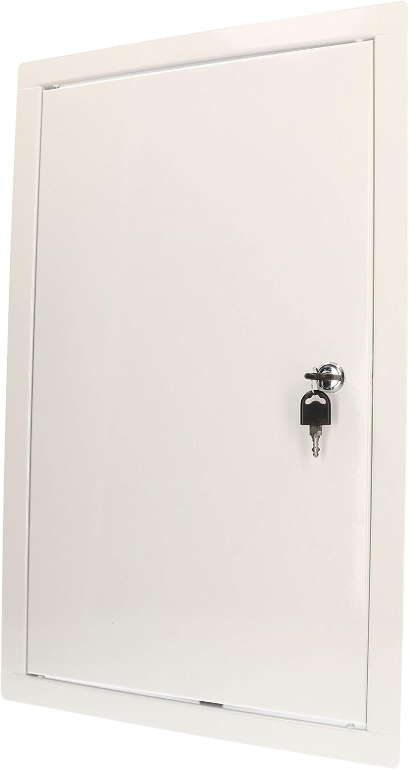 KOTARBAU® Revisionsklappe Revisionstür 30x50 cm Metall Revision Inspektionsklappe Fliesentür Abdecku