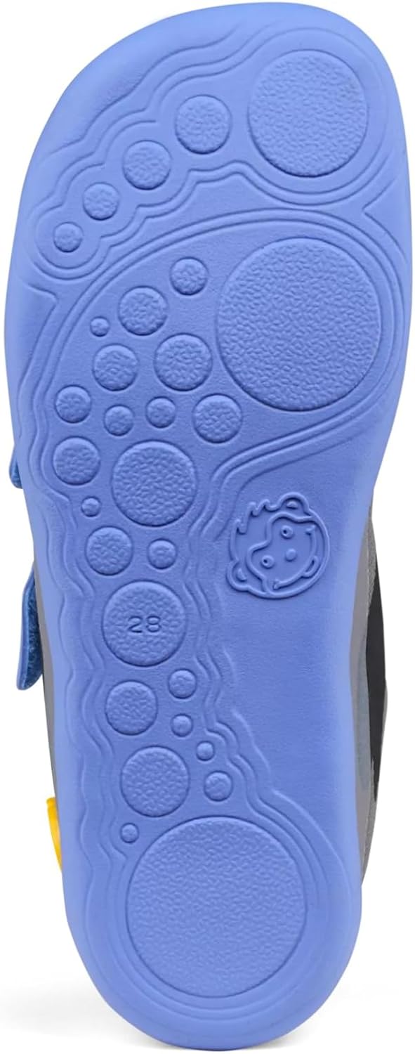 Affenzahn Barfussschuh Baumwolle Lucky Klettverschluss Vegan rutschfest Flexibel für den Sommer in G