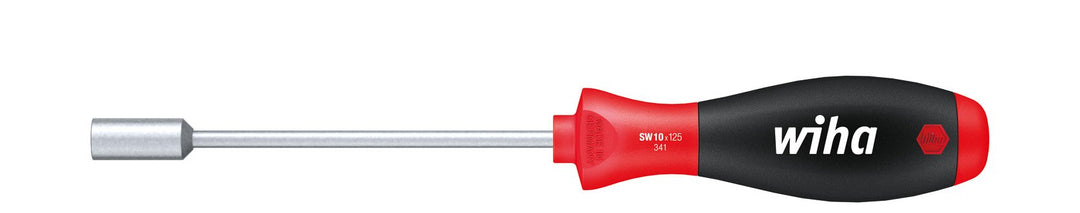 Wiha Schraubendreher SoftFinish® Sechskant-Steckschlüssel mit Rundklinge (01032) 16 mm x 125 mm ergo