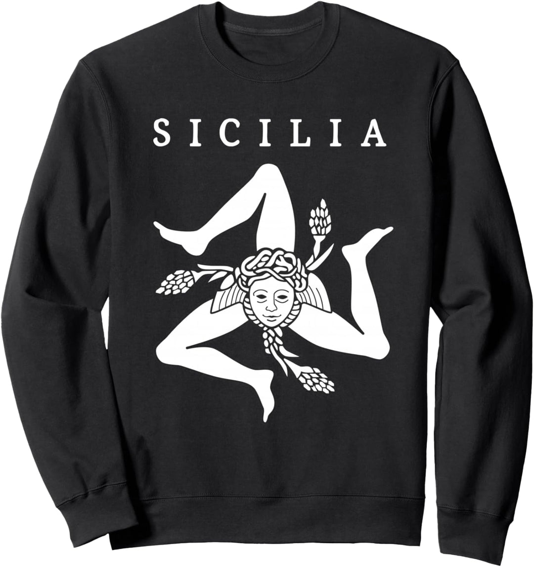 Sizilien-Flagge Sizilien Palermo Italien Sweatshirt