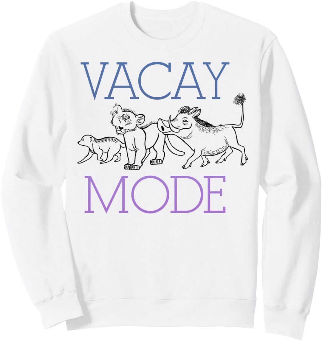 Disney The Lion King Live Action Sketch Vacay Mode Sweatshirt