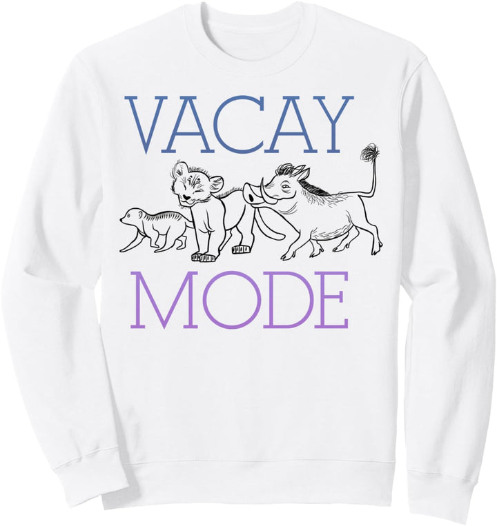Disney The Lion King Live Action Sketch Vacay Mode Sweatshirt
