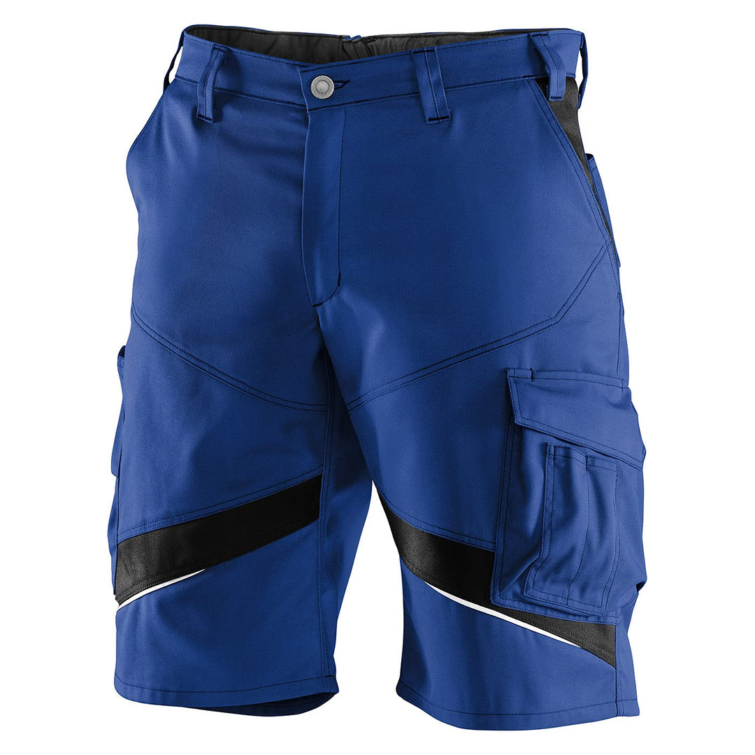 KÜBLER Workwear KÜBLER ACTIVIQ Arbeitsshorts blau, Grösse 52, Herren-Arbeitsshorts aus Mischgewebe,