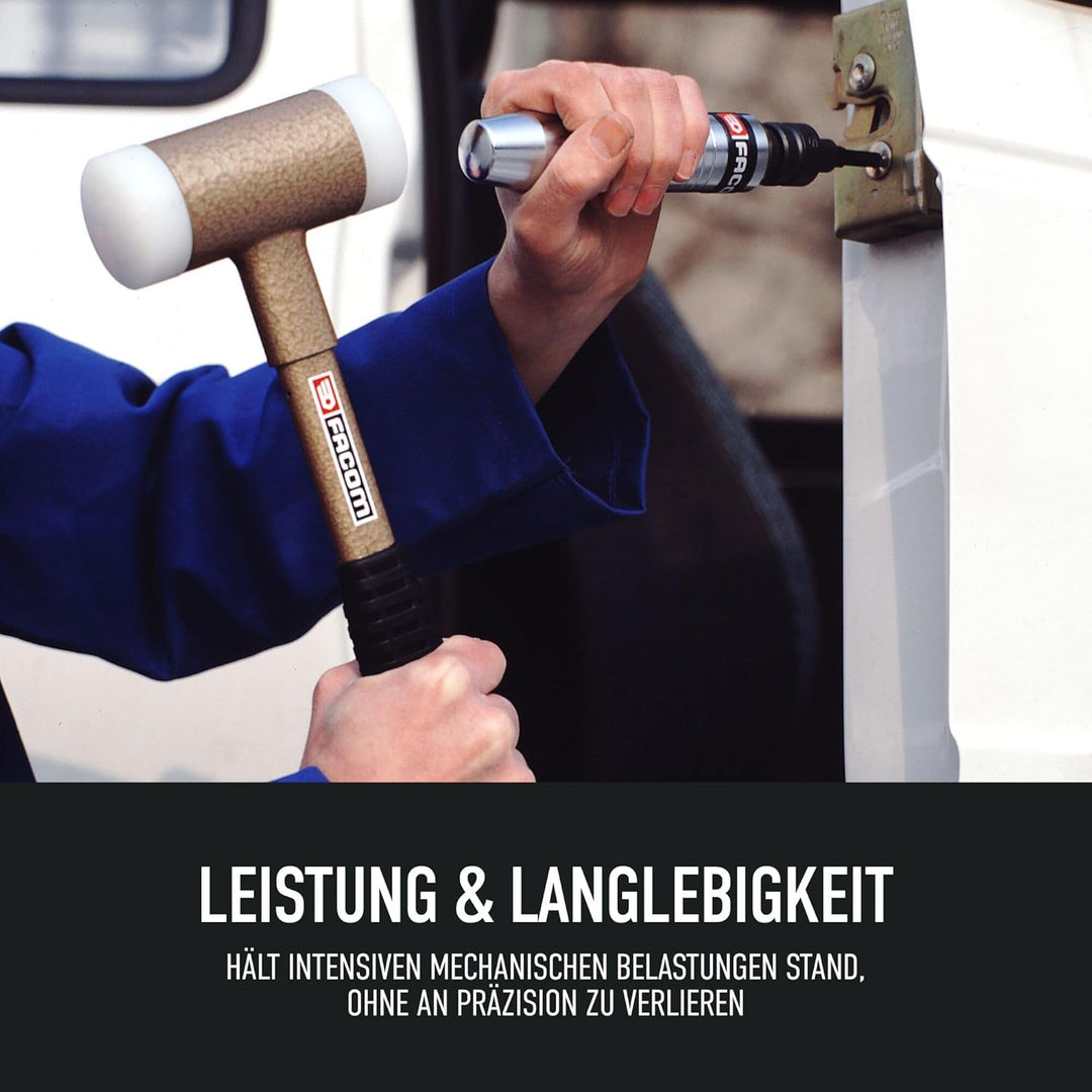 FACOM ½“ Hand-Schlagschrauber mit 21-tlg. Zubehör NS.265M (400Nm Drehmoment, mit TORX-, Pozidriv-, P