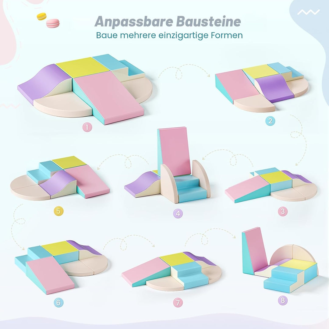 Kinder Schaumstoffbausteine, grosse Schaumstoffbausteine, Indoor-Kletterblöcke, Kinderklettergerüste