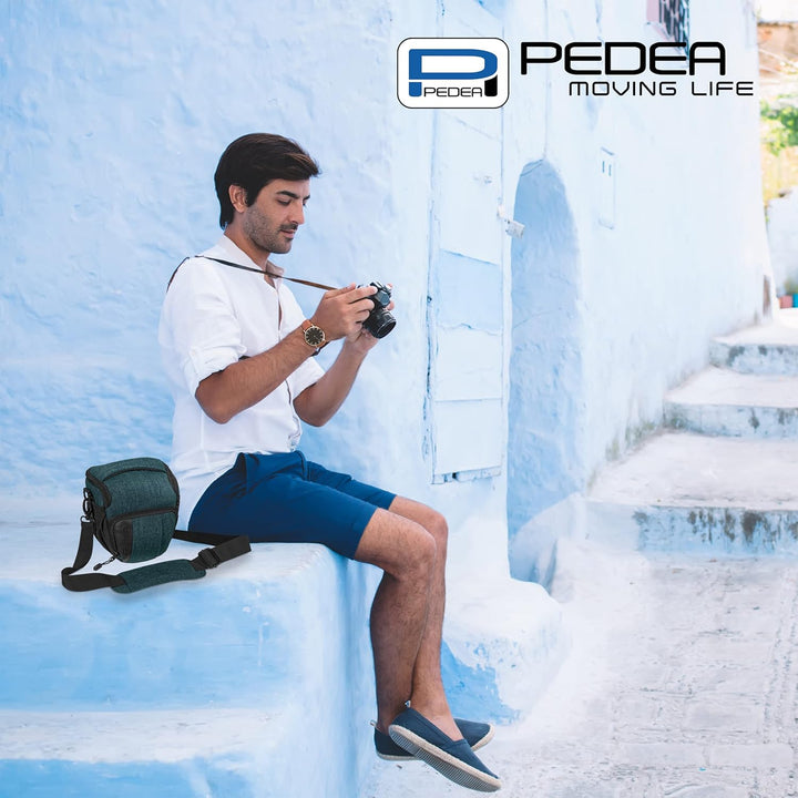 Pedea Kameratasche Fashion für Spiegelreflex DSLR SLR Spiegelreflexkamera Fototasche für DLSM System