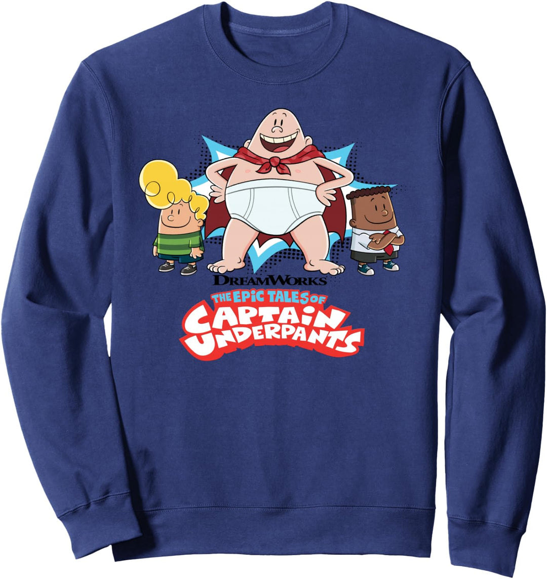 Captain Underpants Der erste epische Film Captain Pose Sweatshirt