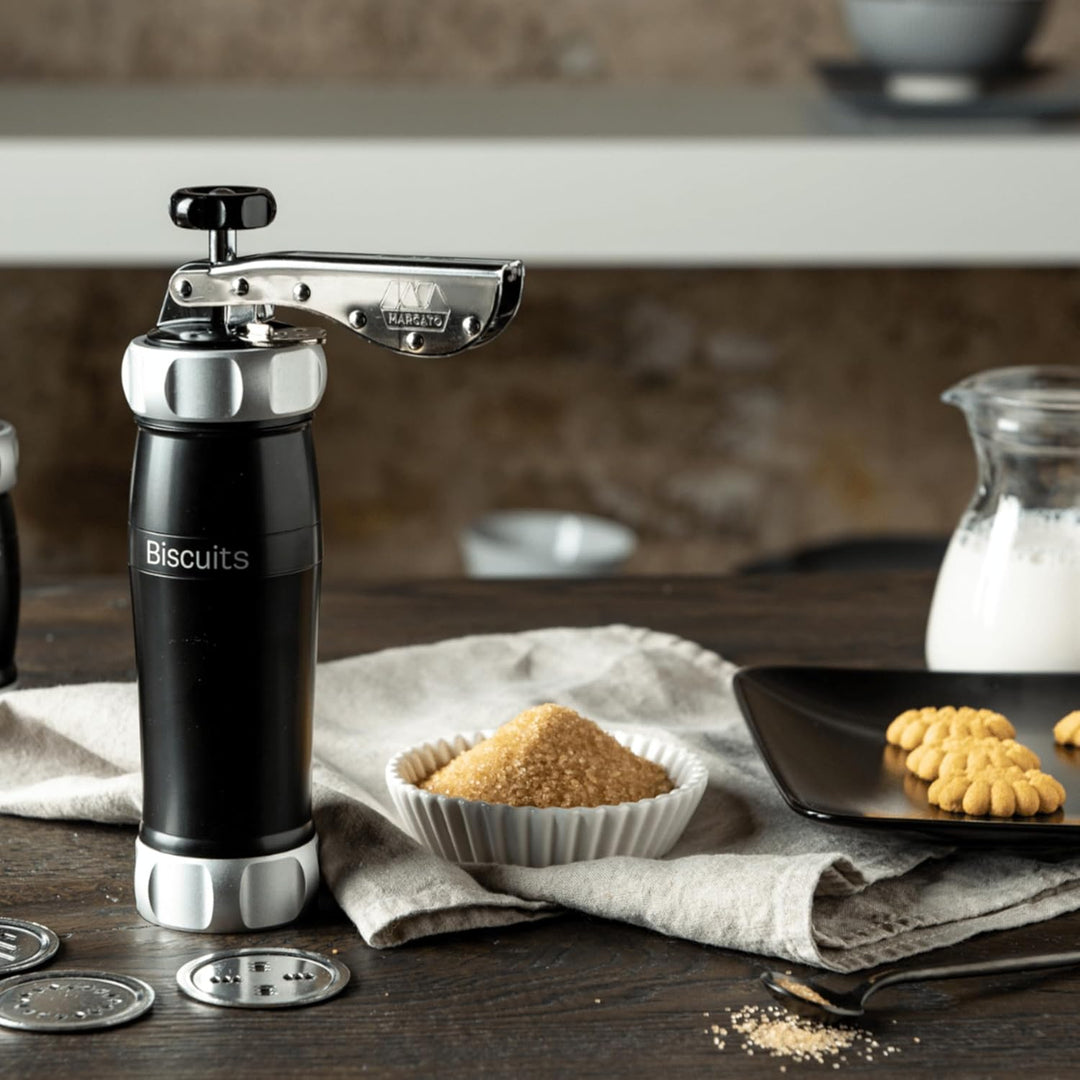 Gebäckpresse - Marcato Biscuits Schwarz, Schwarz