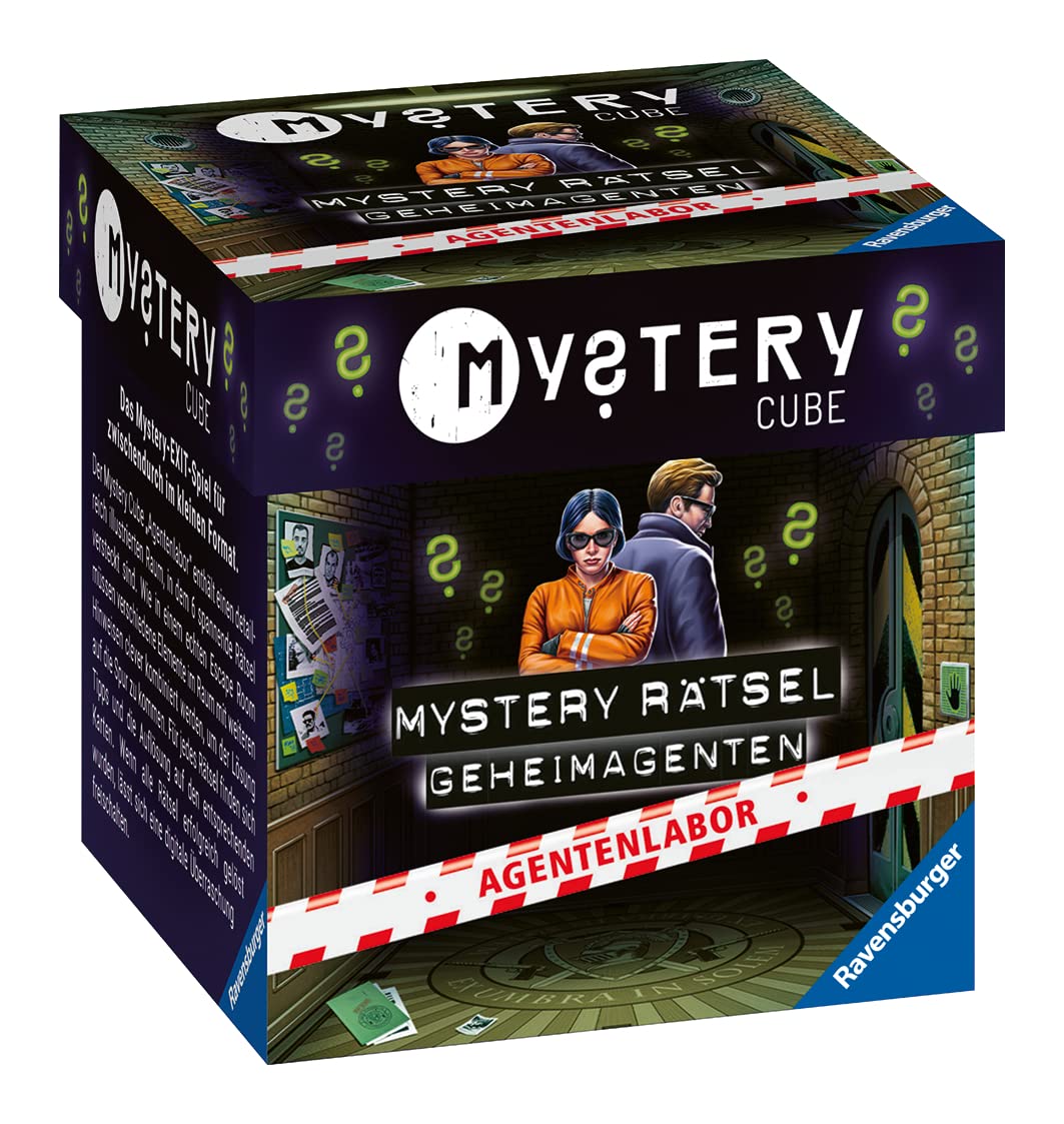 Ravensburger 20227 - Mystery Cube - Das Agentenlabor - Für Rätsel-Begeisterte ab 10 Jahren, White